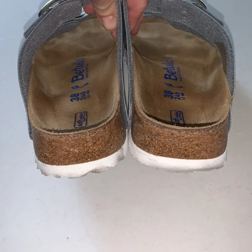 Betula Leo Silver Sandals by Birkenstock 38 - Picture 7 of 12